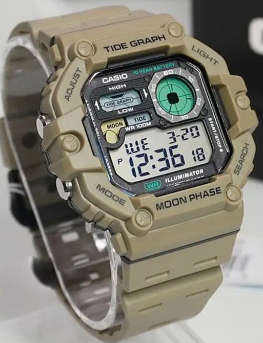 Годинник Casio WS-1700H-5A   Спортивний наручний годинник Харків - фото 2