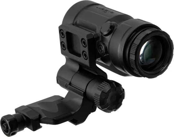 Збільшувач Sig Optics 5Х Juliet5-Micro 5X24mm Push-Button Mount with spacers (Чорний) Вінниця