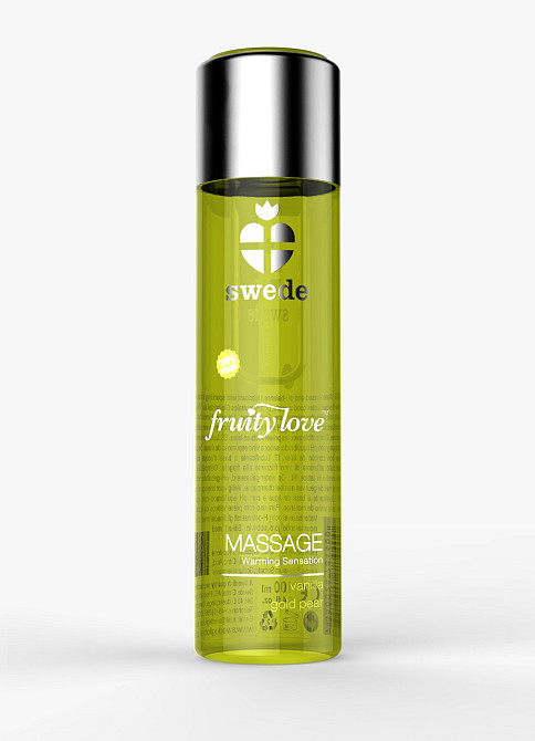 Массажное масло - Swede Fruity Love Vanilla Gold Pear, 60 мл Sex Aura Киев - изображение 1