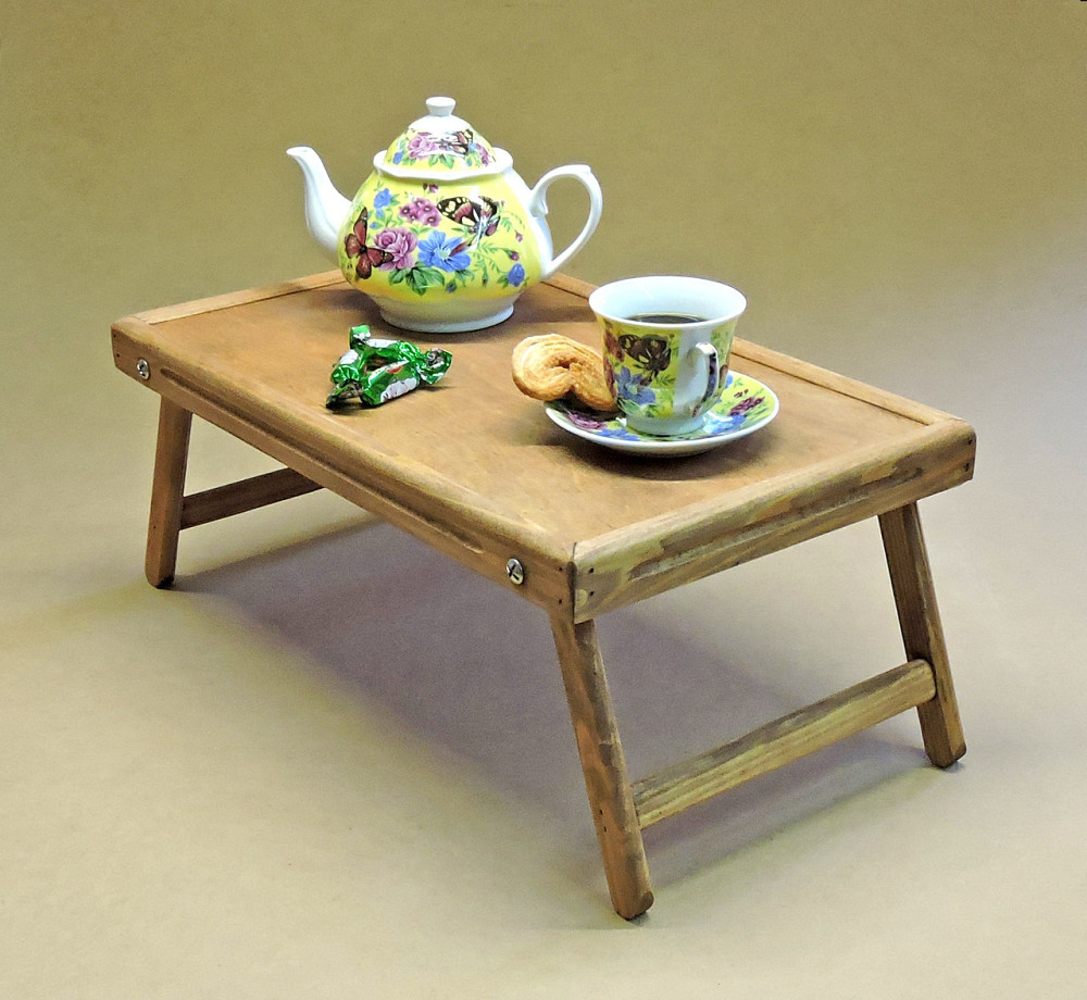 Столик-піднос для сніданку "Даллас" мускат Миколаїв - фото 1