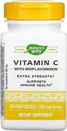 Вітамін C (аскорбінова кислота)  Nature's Way Vitamin C 1000 мг 100 вег капс Київ