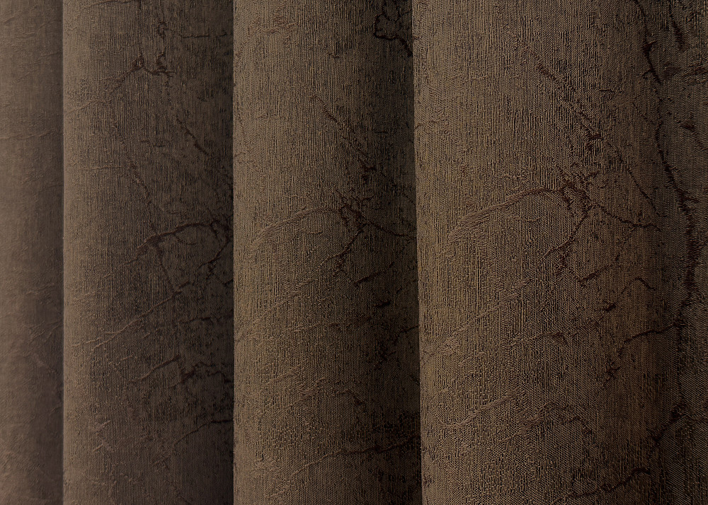 Комплект штор VR-Textil Жакард Viva Marmo № 1783ш Коричневий 150х290 см 2 шт (33-0747) Київ - фото 7