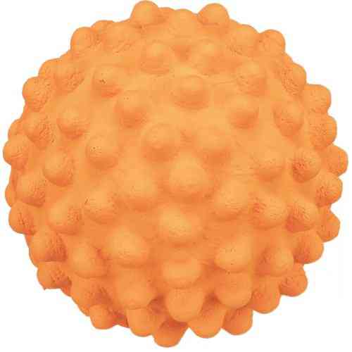 Іграшка Trixie для собак М яч шипами неоновий гума 7 см Киев