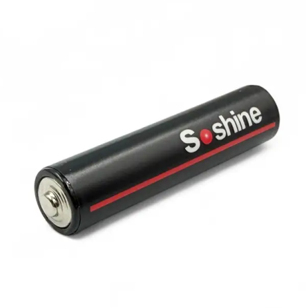 Аккумулятор AAA Soshine Li-ion R03 400mAh 10440 USB 1.5V (Черный) Винница