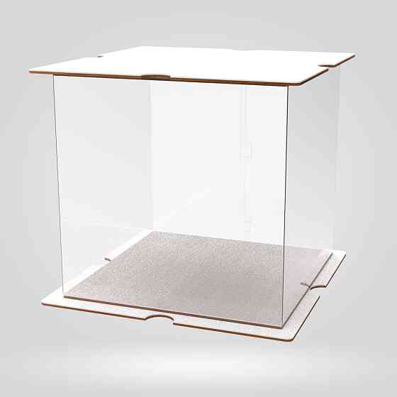 Коробка для тортів, квітів та подарунків EKOSTAR 200х200х200 Київ