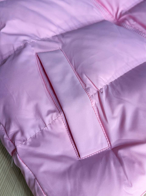 Жилетка женская A-N 10013 дутая без капюшона розовая, розовый, 42 Киев - изображение 18