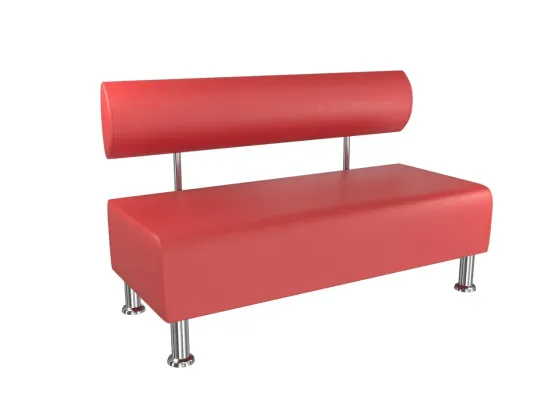 Диван для зоны ожидания Бекки Красный Киев