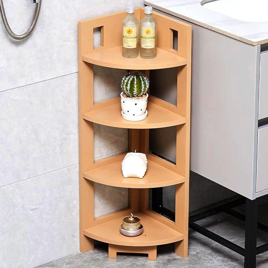 Стеллаж кутовий для ванної "Привальта 24" грейпфрут Миколаїв - фото 1