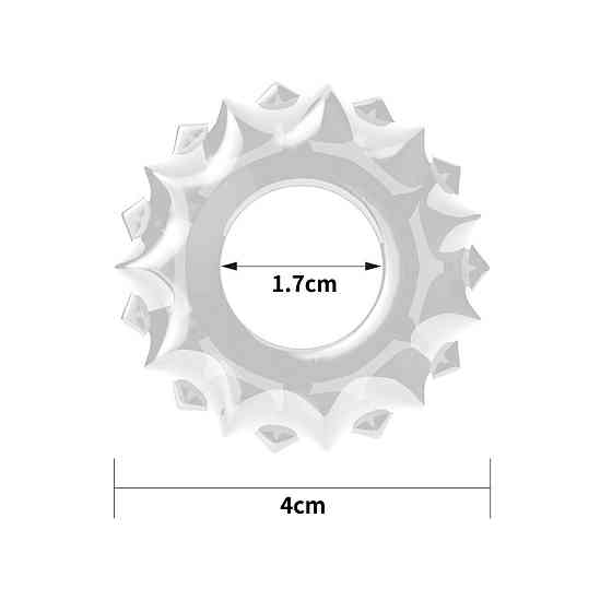 Ерекційне кільце - Power Plus Cockring 1 Clear Sex Aura Київ