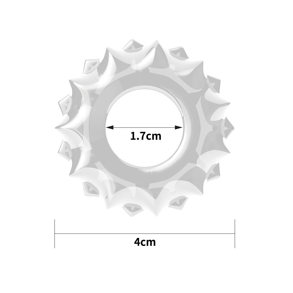 Эрекционное кольцо - Power Plus Cockring 1 Clear Sex Aura Киев - изображение 2