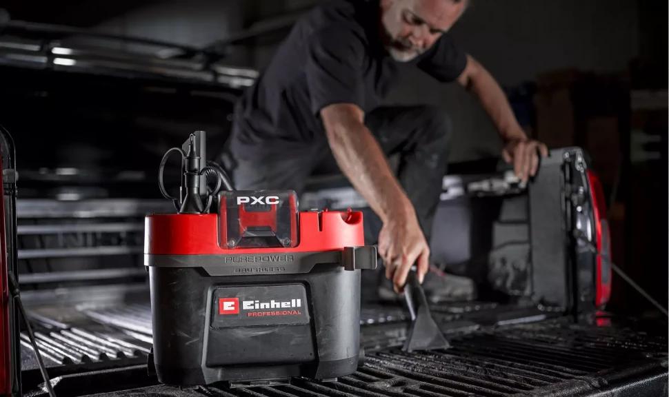 Професійний акумуляторний пилосос Einhell Professional TP-VC 18/10 Li BL L-Solo : без АКБ, 10л (2347155) Київ - фото 9