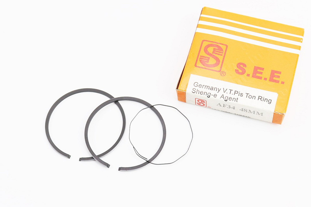 Кільця поршневі Honda DIO ZX80 48мм STD (замки верхні) Київ - фото 1