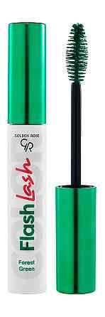 Тушь для ресниц Golden Rose Flash lash Forest green зеленая объем Запорожье