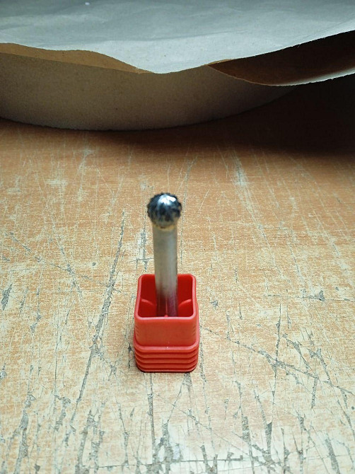 Борфреза DX сфера 8×7×6 мм — твердосплавна шарошка по металу для дриля та гравера Харків - фото 3