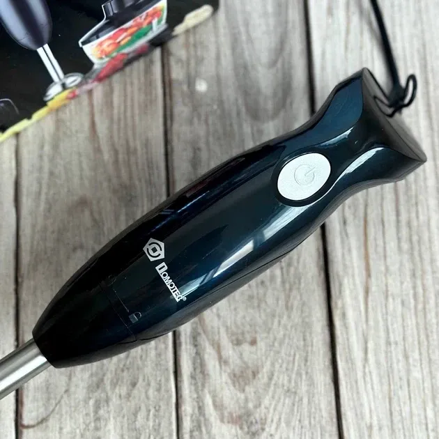 Блендер 3 в 1 Domotec MS-5103 с мини-измельчителем и венчиком, 500 Вт, 0.6 л, 2 скорости, черный Одесса - изображение 17