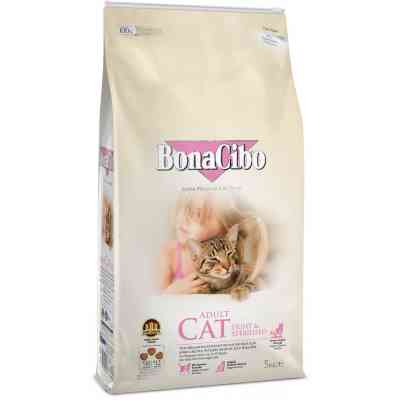 Сухой корм для кошек BonaCibo Adult Cat Light&Sterilized 5 кг (8694686405680) Винница