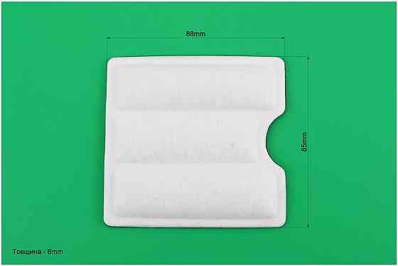 Фільтр повітряний - елемент квадратний (одна виборка), фібра двошаровий Киев