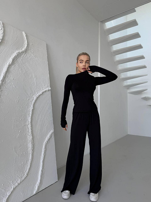 Жіночий прогулянковий костюм двійка турецька віскоза Одеса - фото 7