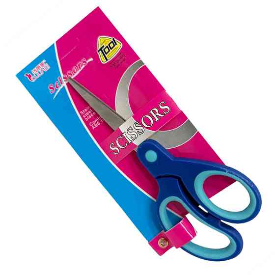 Дитячі ножиці канцелярські 330019(Blue) розмір 18 см Вінниця