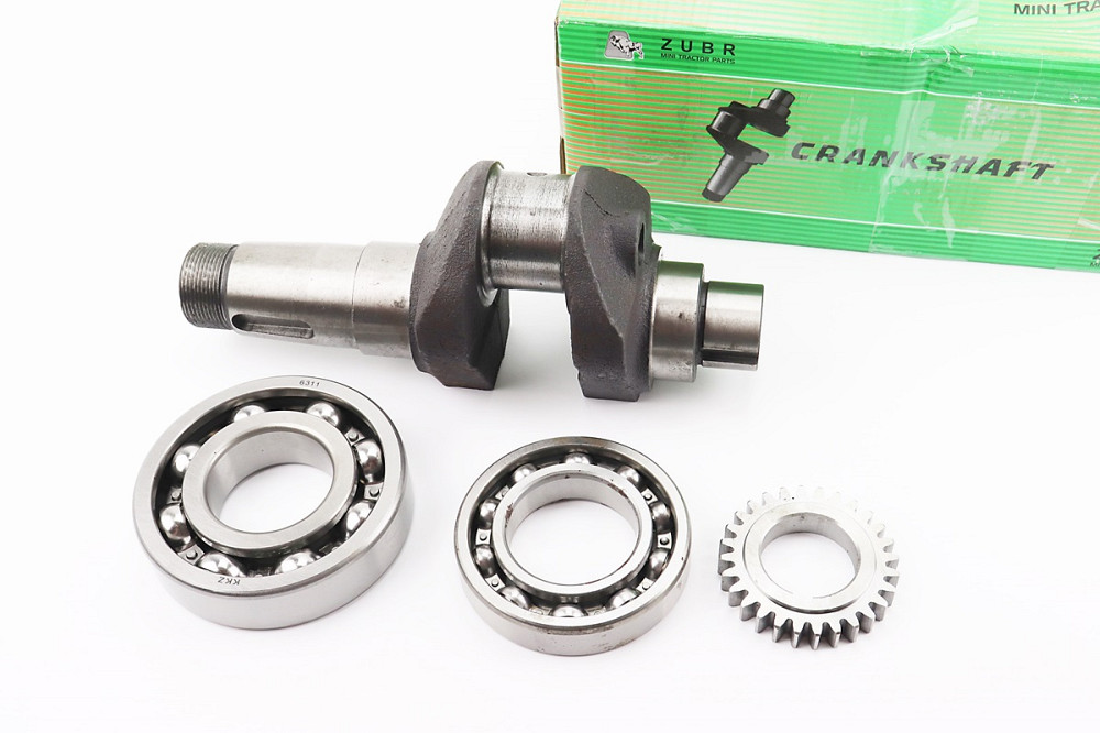 Колінвал R195NM+підшипники+шестерня, CROSSER, S-180 Киев - изображение 1