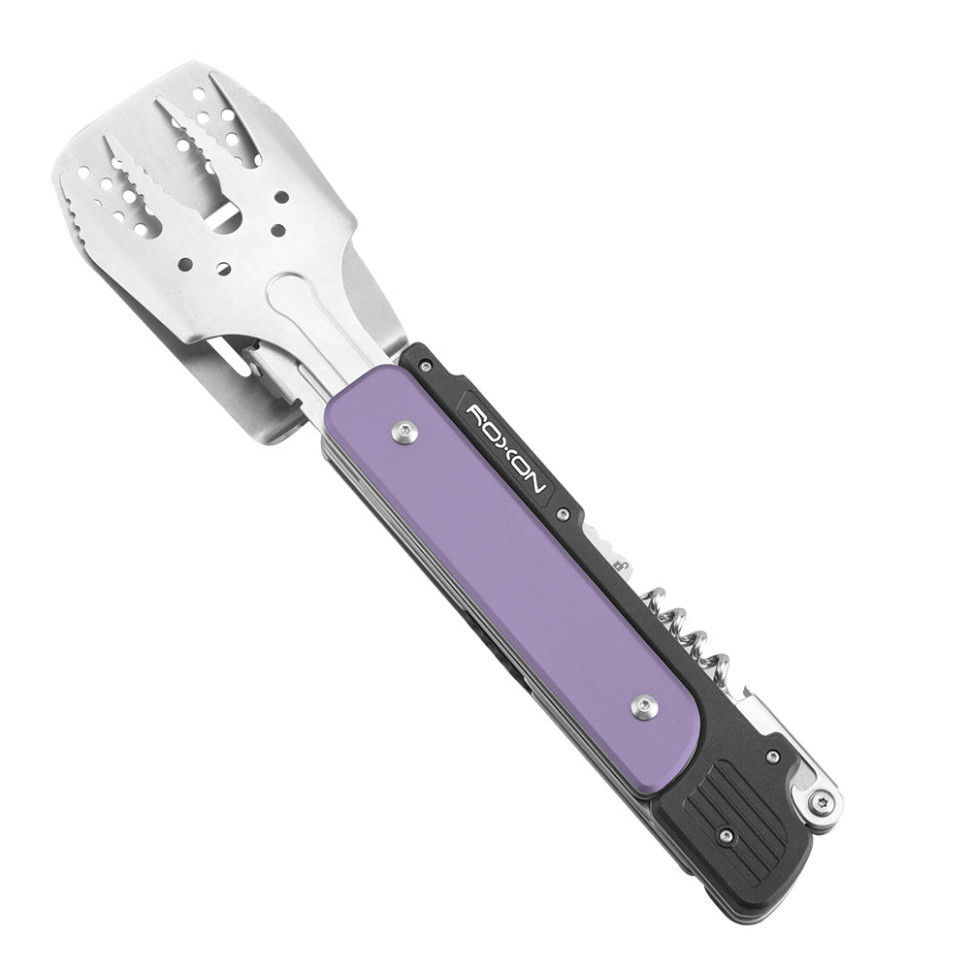 Мультитул для барбекю Roxon S601, фиолетовый Киев - изображение 3