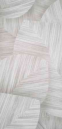 Обои виниловые на флизелине Sintra Adria метровые листья крупные 3д структурные зелено-серые Киев