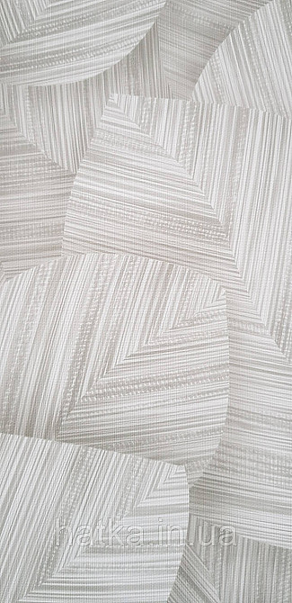 Обои виниловые на флизелине Sintra Adria метровые листья крупные 3д структурные зелено-серые Киев - изображение 2