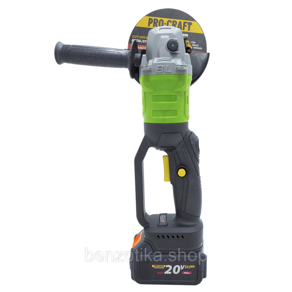 Акумуляторна болгарка Procraft PWA125 (1 акб 4Аг) Київ - фото 3