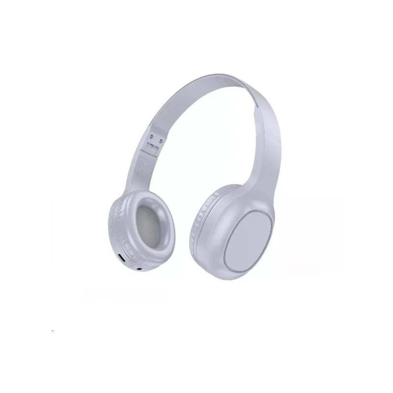 Навушники бездротові HOCO W46 Charm BT headset Light Blue Gray 6942007601719 Одеса - фото 1