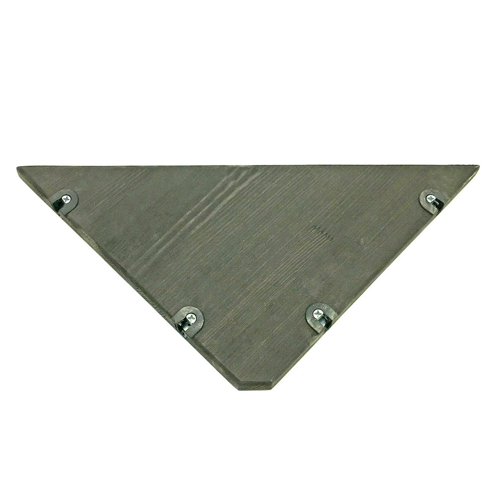 Угловая настенная полка 