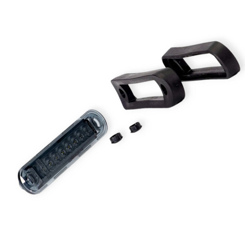 Фонарь овальный белый 120х28мм FT-073 B LED маркерный Мукачево - изображение 1