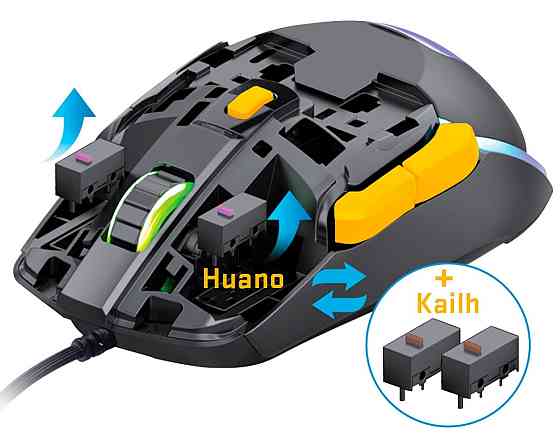 Мышь компьютерная Yenkee YMS 3600BK MARKSMAN Gaming Mouse (7090580) Киев