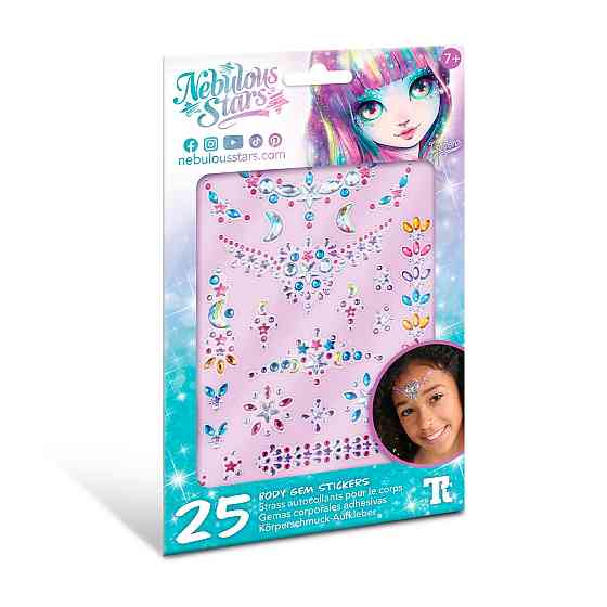 Набір кристалів для тіла – Боді–арт: Зоряні візерунки Дніпро