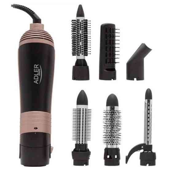 Фен з різними насадками, Якісна фен-щітка для укладання волосся, Фен брашинг Класичний для волосся HF-65 Львів