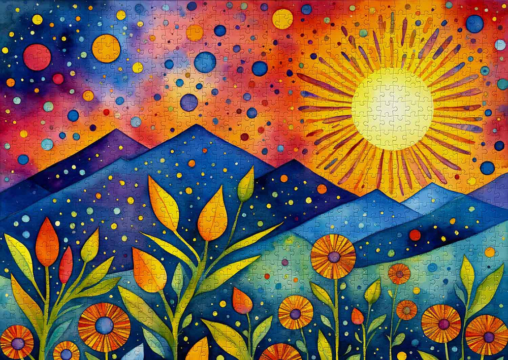 Пазл Дощ на заході сонця - Sunset Rain (Enjoy-2134) Киев - изображение 5