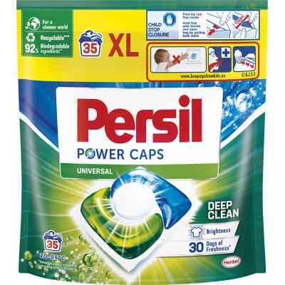 Капсули для прання Persil Power Caps Universal Deep Clean 35 шт. (9000101801989) Вінниця