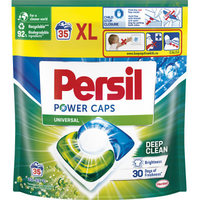 Капсули для прання Persil Power Caps Universal Deep Clean 35 шт. (9000101801989) Вінниця - фото 1