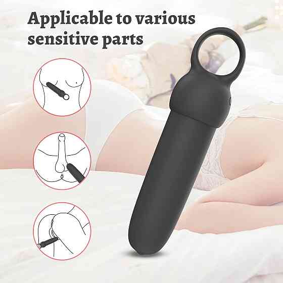 Міні-вібратор Every Night Toys Elliot світло-бірюзовий, 10 режимів вібрації Sex Aura Київ