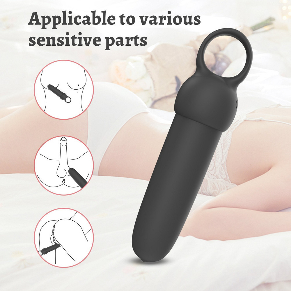Міні-вібратор Every Night Toys Elliot світло-бірюзовий, 10 режимів вібрації Sex Aura Київ - фото 2