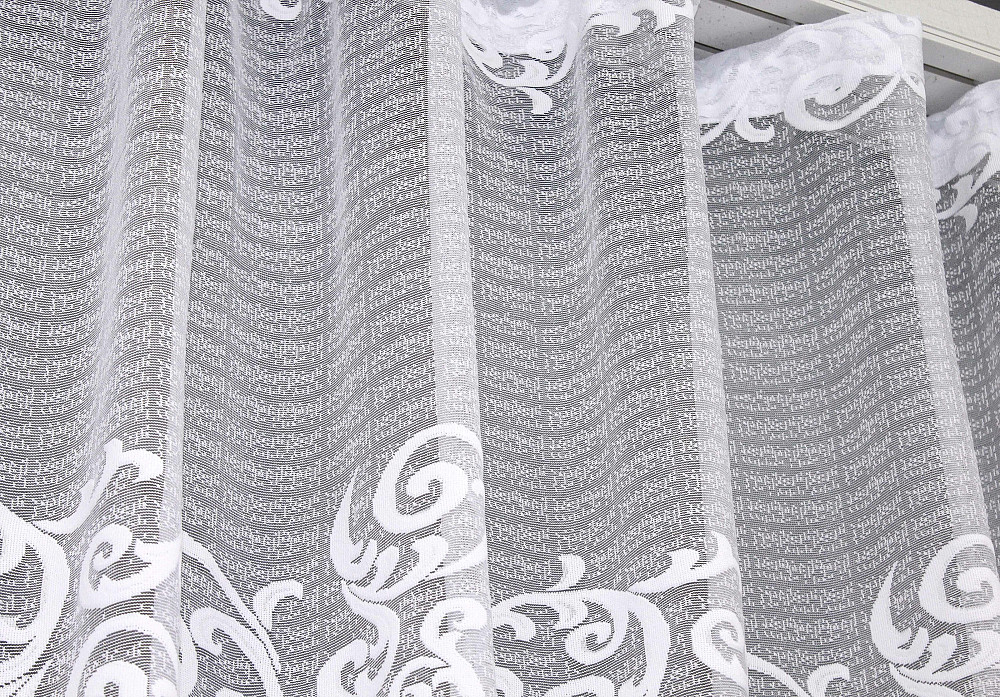 Тюль жаккард, 