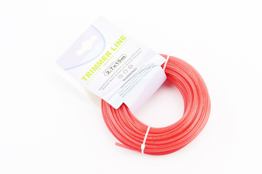 Струна косильна d-2,7mm, 15м "зірка" (різні кольори) Киев - изображение 1