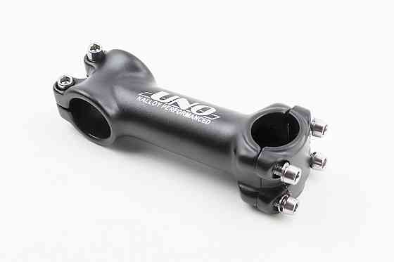 Винос керма MTB 28,6x25,4х105мм (7°), алюмінієвий, чорний AS-601 Київ