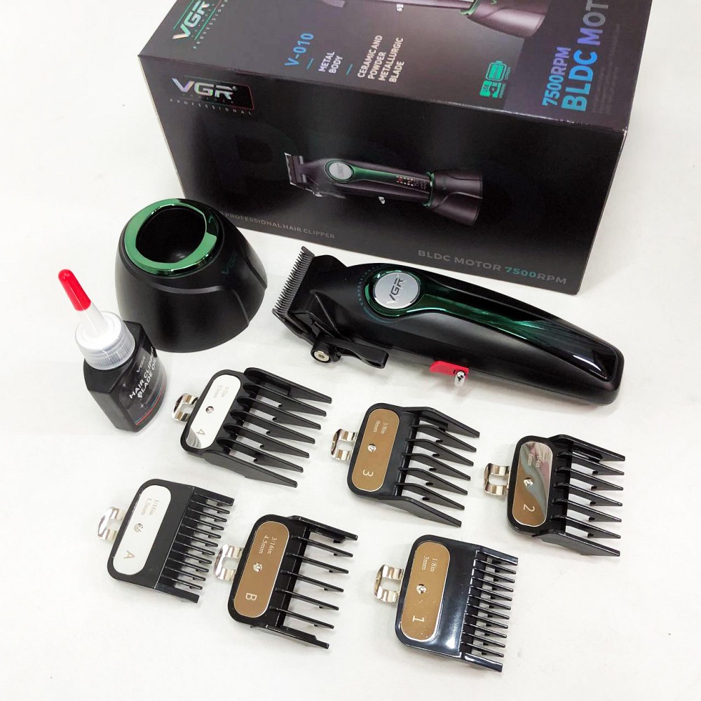 Универсальная машинка для стрижки головы и бороды VGR, Практичная машинка для стрижки волос EP-80 Львов - изображение 15
