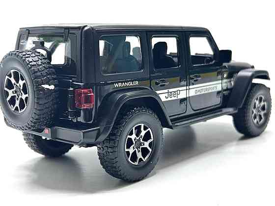 Машина Автосвіт Jeep vlanger інерційна відчиняються двері капот багажник 21см Чорна (AP-1979) Чернігів