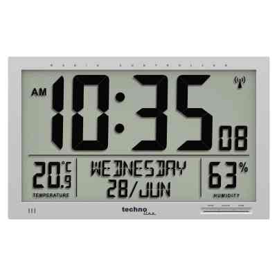 Настенные часы Technoline WS8013 Silver (DAS301790) Винница