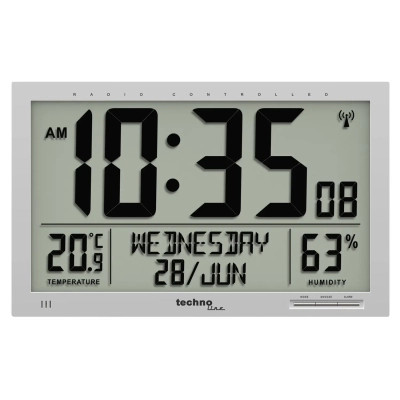 Настінний годинник Technoline WS8013 Silver (DAS301790) Вінниця - фото 1