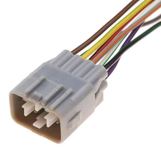 Разъем коннектор с проводом, 8-кон., Светодиодные Фары, 7282-1081-490980-1089 YAZAKI, Toyota, Lexus, Toyota Киев