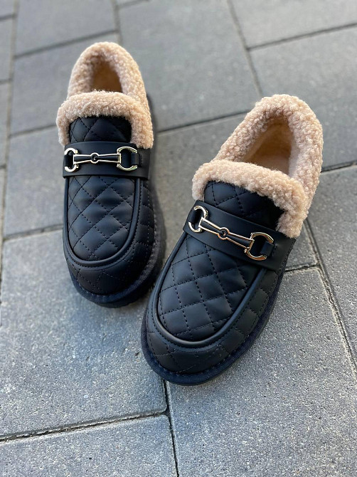 ITTS Угги жіночі ITTS 335-1 чорні (зима, шкіра натуральна) (5668) 39 Коломия - фото 1