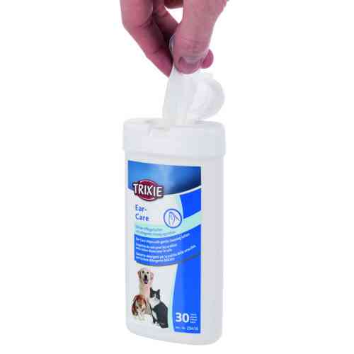 Серветки Trixie для догляду за вухами 30шт Киев