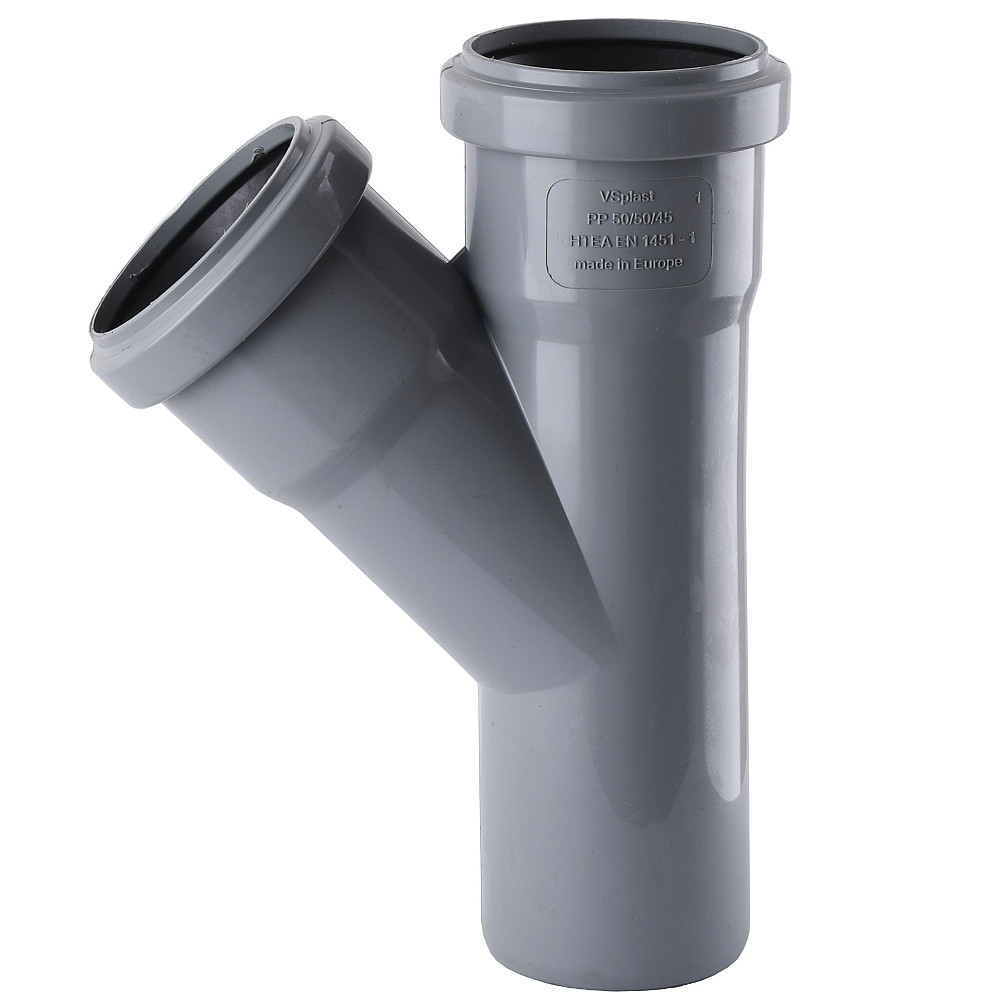 Трійник VSplast  50х50х45° ** Тернополь - изображение 1